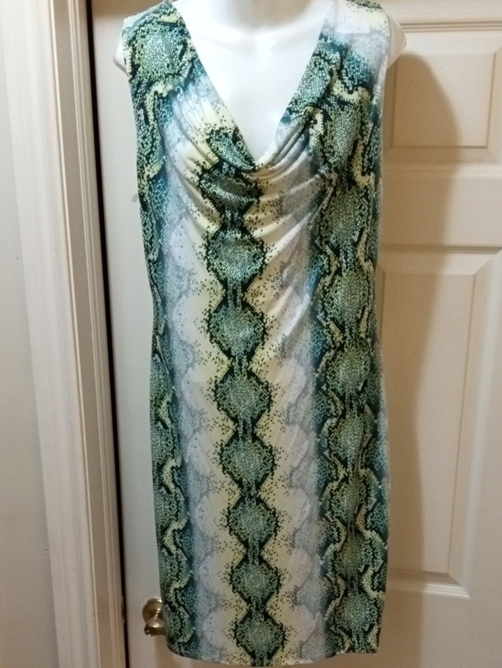 M Worthington Sexy Snake Pattern Dress